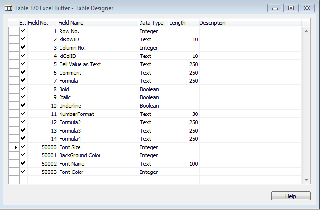 Report Export to Excel with Font & Colour