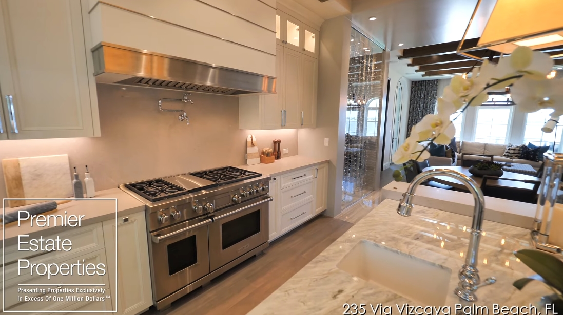 58 Interior Design Photos vs. 235 Via Vizcaya, Palm Beach, FL Luxury Home Tour
