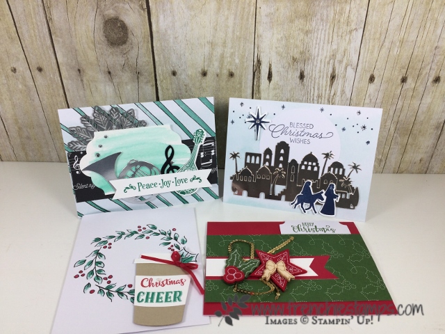 Watercolor Christmas Project, Musical Season, Night in Bethlehem, Foil Snowflakes