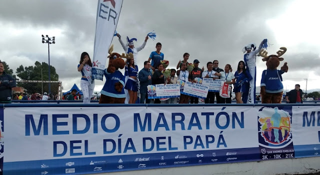 Con gran éxito se efectuó el Medio Maratón del Día de Padre