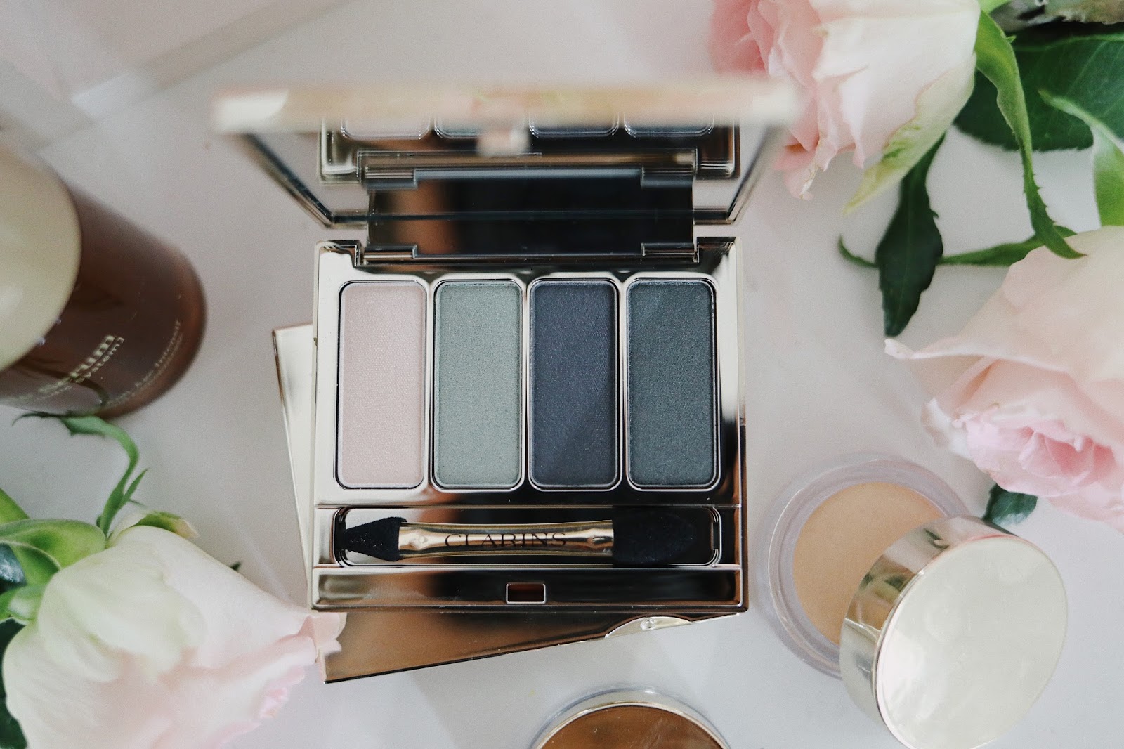 Graphik , Collection Automne 2017 , Clarins, Revue , Avis , Swatch, Blog beauté , Blush Prodige, Ombre Matte , rosemademoiselle , rose mademoiselle