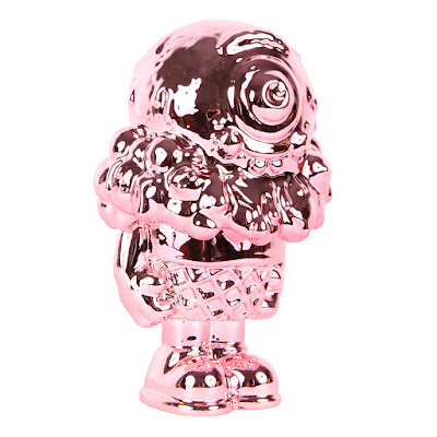 Pink Chrome Mister Melty 5” Figure by Buff Monster