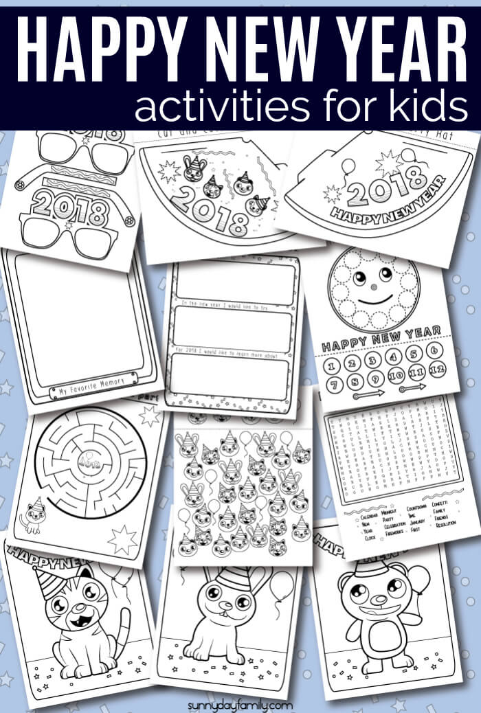 Happy New Year Activities For Kids Free Printables Sunny Day Family Happy New Year Activities For Kids Free Printables Sunny Day Family