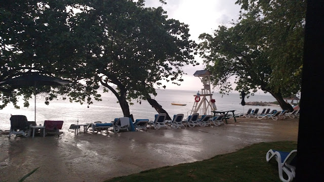 tropical rain in Jamaica