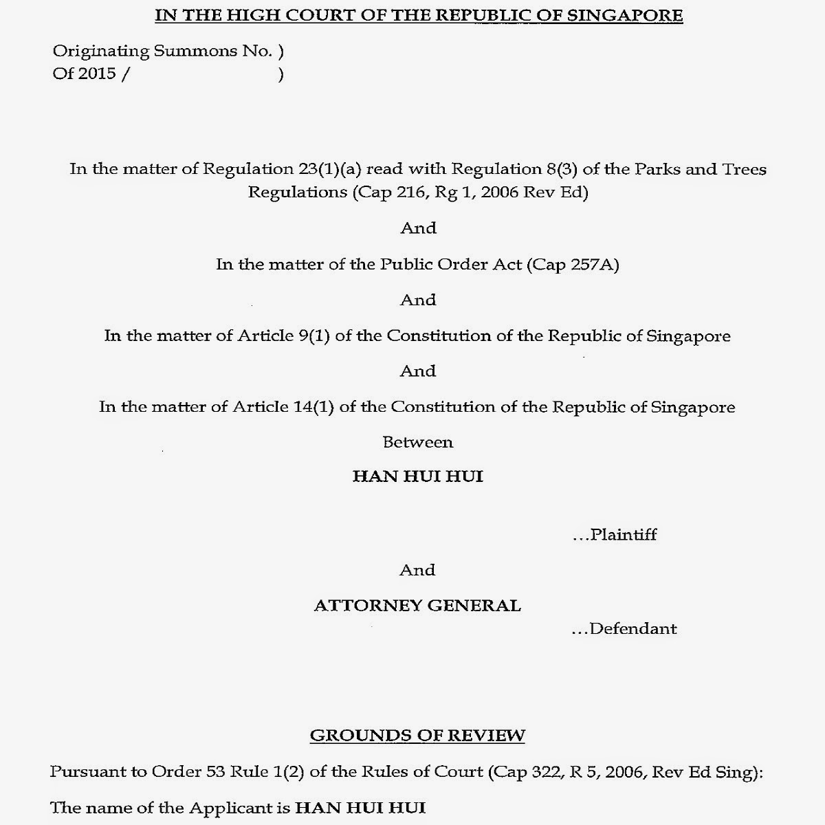 The blanket refusal is ultra vires and void