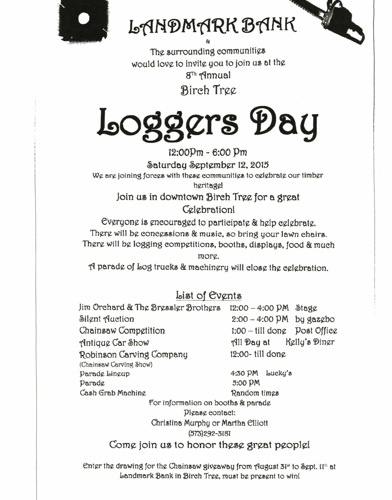 Birch Tree Chamber of Commerce