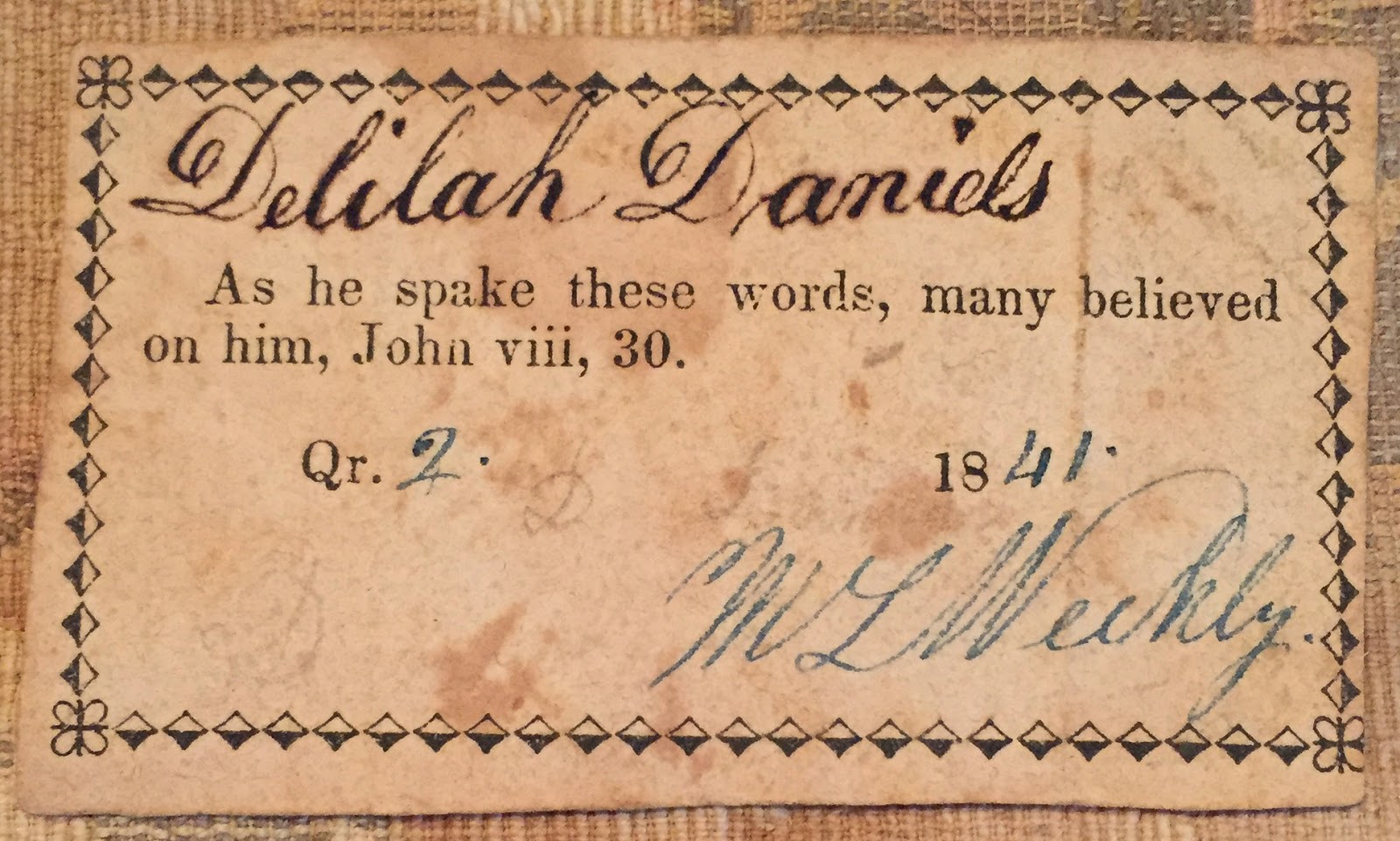 Journeys Past Hey There, Delilah!