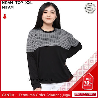MNF017A123 Atasan Top Wanita Kiran Jumbo Xxl Atasan 2019 BMGShop