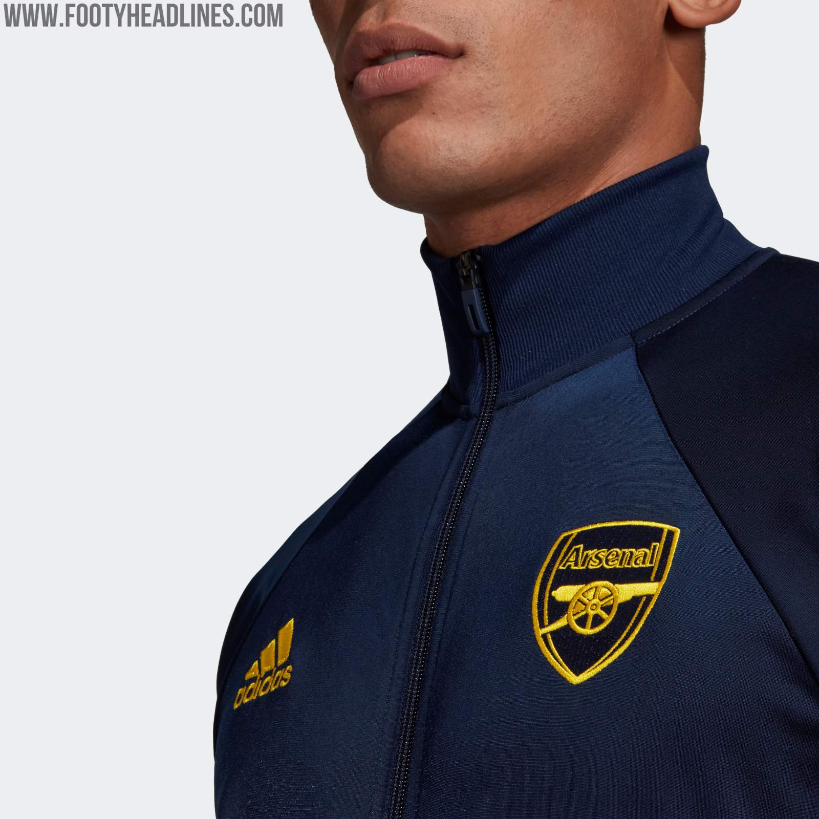arsenal retro jacket adidas