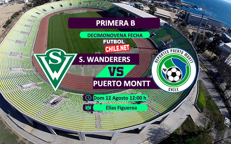 Santiago Wanderers vs Deportes Puerto Montt en vivo y online por la Primera B de Chile Santiago Wanderers vs Deportes Puerto Montt en vivo y online por la Primera B de Chile
