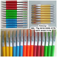 Pulpen Promosi 1122, Pulpen Model unik ballpoint pen, Pen plastik promosi - PP 102, Pulpen PP102 Putar, pen promosi souvenir putar Murah di Tangerang