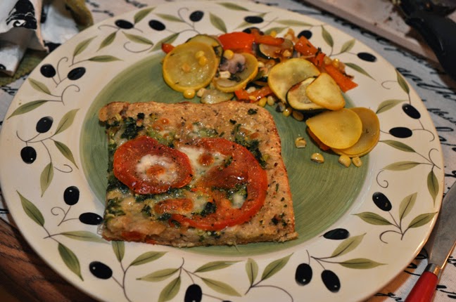 cindyshealthymeals: Focaccia Pizza with Summer Veggies