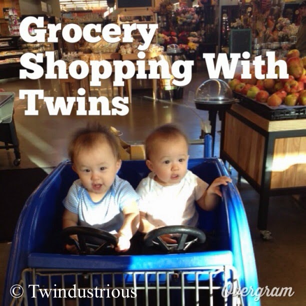 Twindustrious Grocery Shopping With Twins