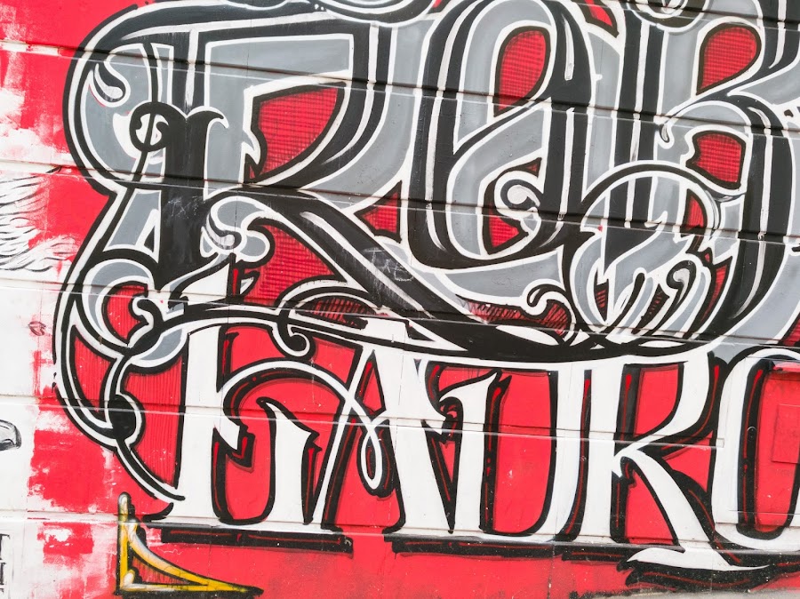 Trampantojos y Murales. Embajadores. Madrid.