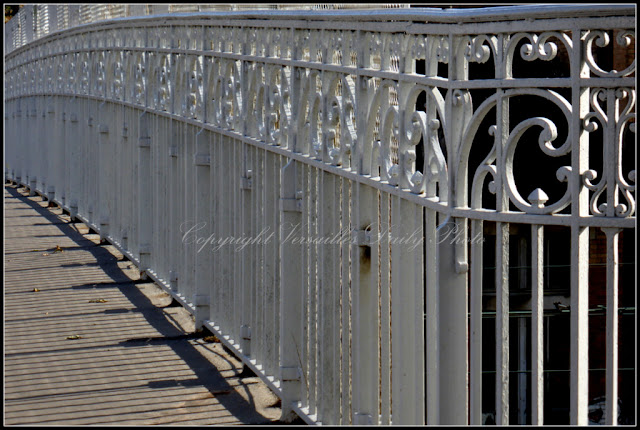 White bridge Versailles pont rue du Parc de Clagny