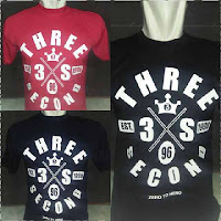 kaos 3second kaos 3second, kaos 3second terbaru, kaos 3second bandung, kaos 3second original