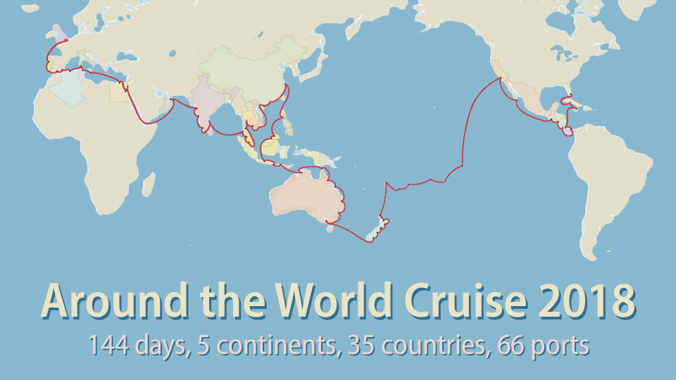Around the World Cruise 2018