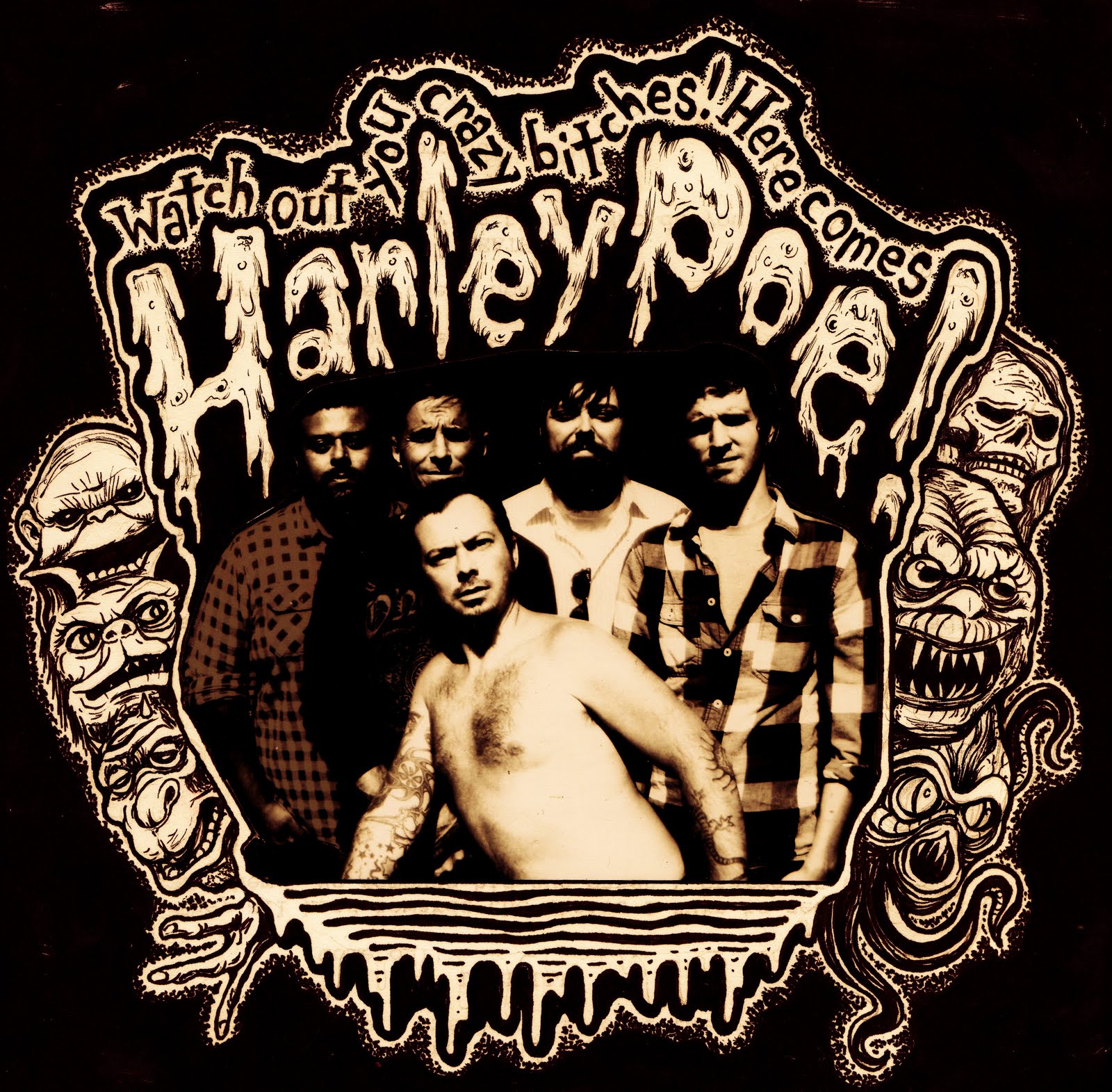 The Art and Obsessions of Mr. Joe Whiteford New Harley Poe Shirts