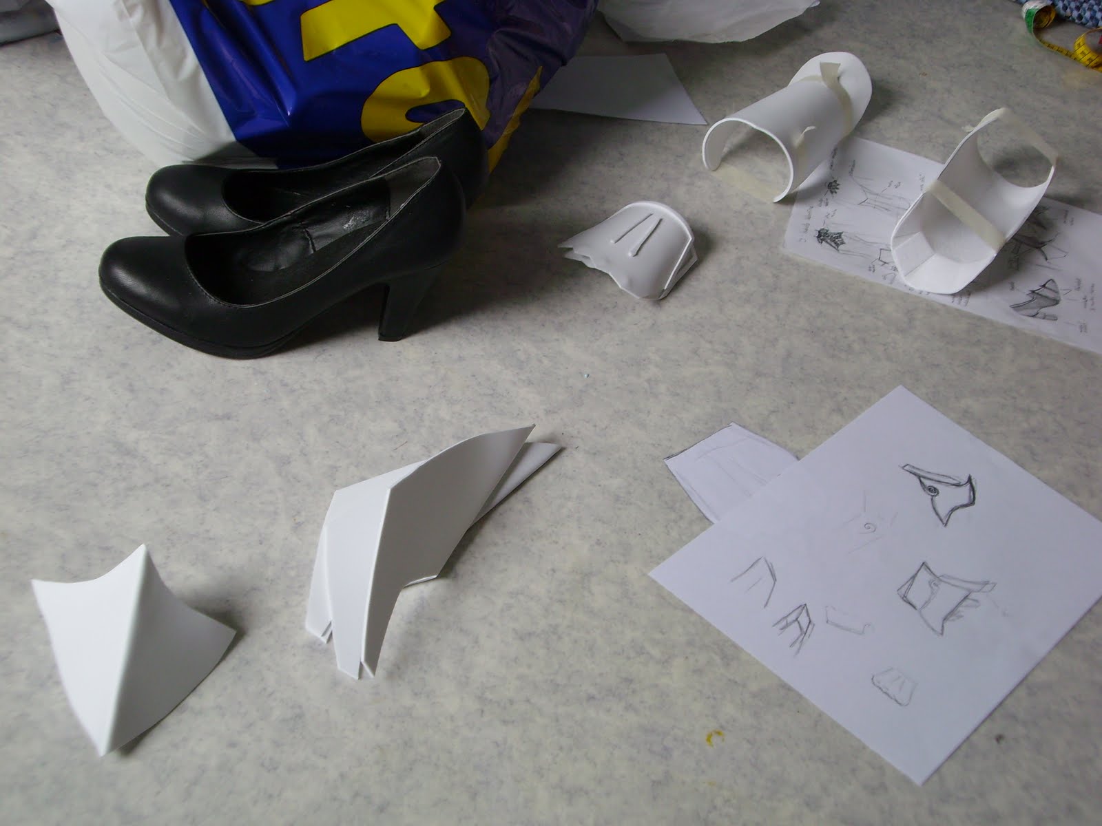 Casualty Cosplay Armor from craft foam for Ivy