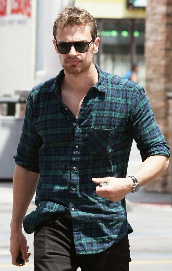 VJBrendan.com: Out & About: Theo James in Los Angeles