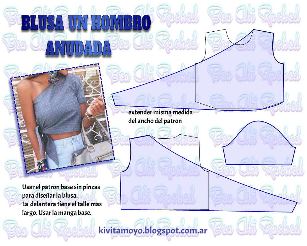 blusa anudada