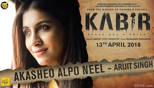 AKASHEO ALPO NEEL LYRICS (আকাশেও অল্প নীল) – Kabir – Arijit Singh, Dev