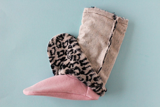 Free Sewing Pattern! Make Your Own Snuggly Slipper Boots - Tilly and the Buttons