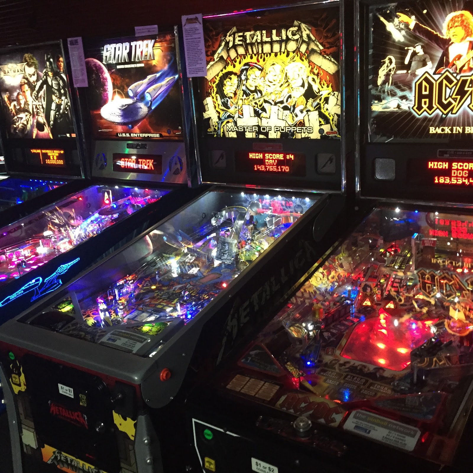 Pinballs in Sydney