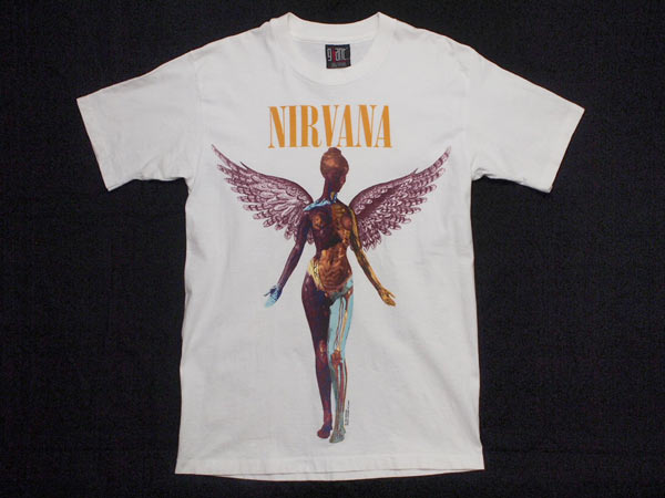 ☆売り出し早割☆ 90s vintage Nirvana IN UTERO ニルヴァーナ Tシャツ lagoa.pb.gov.br