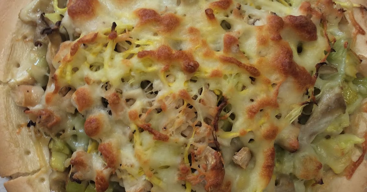 Gluten Free Pizza Featuring Oyster Mushrooms HealthyRecipes