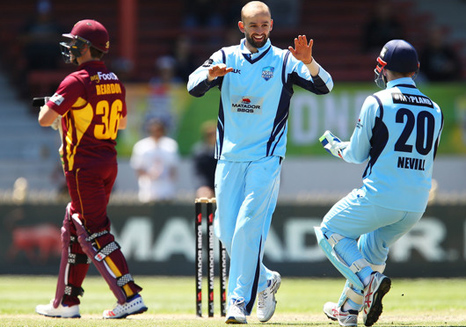 Nathan Lyon recorded the outstanding figures to NSW Matador BBQs One-Day Cup title 2016