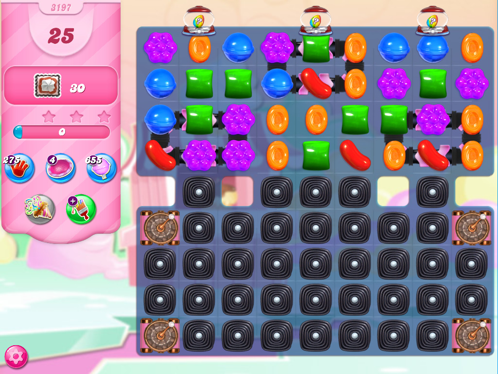 Candy Crush Saga level 3197 Candy Crush Saga level 3197