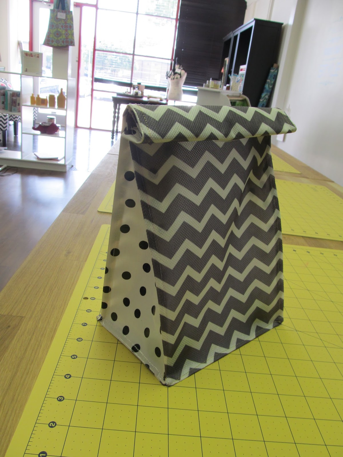 Notes from Sew School DIY Lunch Bag Tutorial