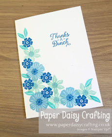 Beautiful Bouquet beginner easy to make card Stampin Up