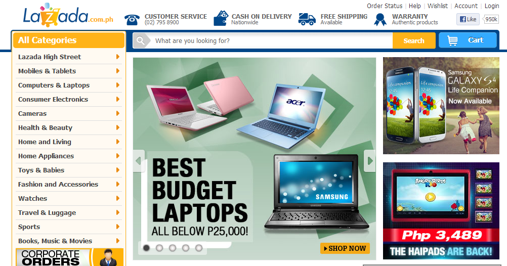Lazada: Philippines' Online Shopping Mall: Lazada Online