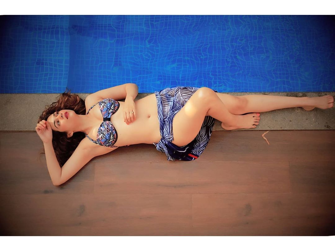 Actress Shraddha Das sizzles in hot bikini photoshoot Actress Shraddha Das sizzles in hot bikini photoshoot
