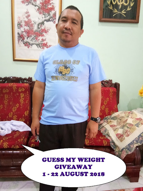 “Guess My Weight Giveaway”