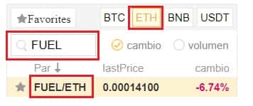 Cómo Comprar Criptomoneda Etherparty (FUEL) Comprar y Guardar en Monedero Etherparty (FUEL) Coin
