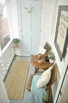 Decorar varandas pequenas Ideias para varandas Muito Pequenas