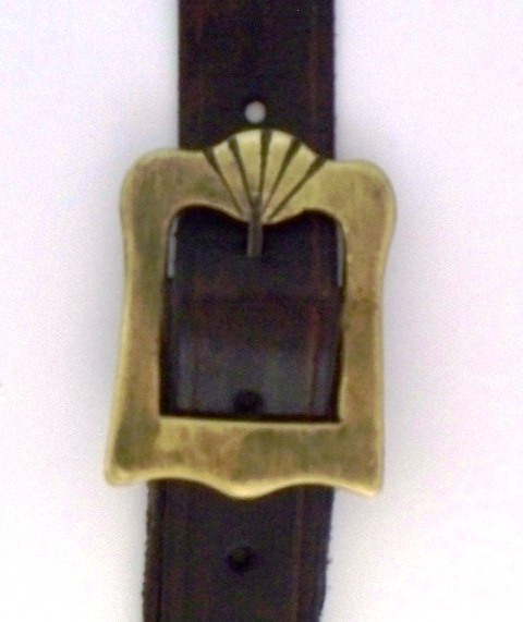 Handmade Brass Baldric Buckle