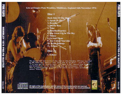 T.U.B.E.: Pink Floyd - 1974-11-16 - London, UK (pre-FM/FLAC)
