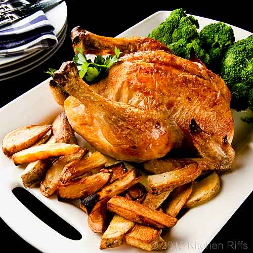 Kitchen Riffs Easy and Quick Roast Chicken