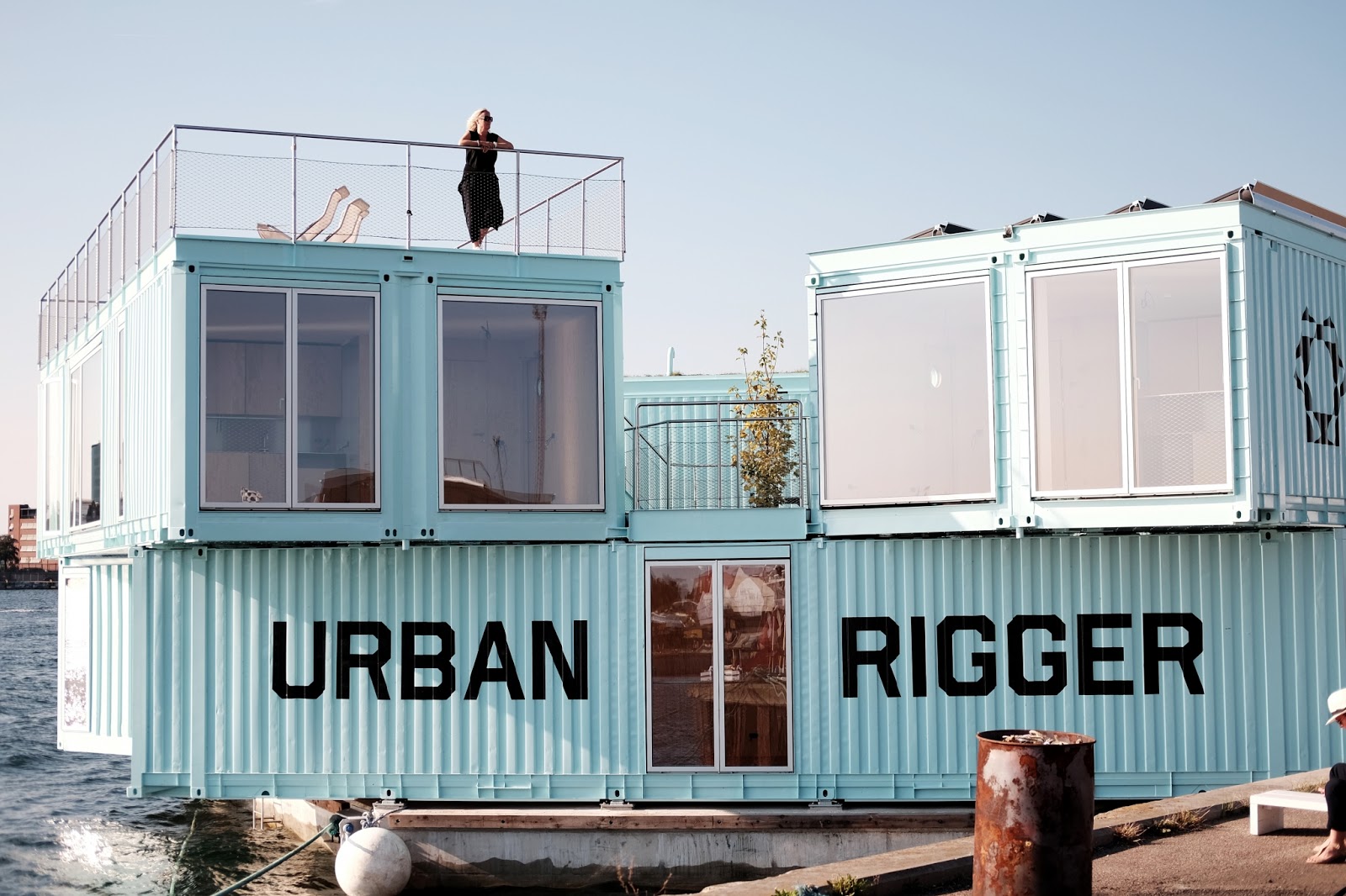 Shipping Container Homes & Buildings Floating Shipping Container Home