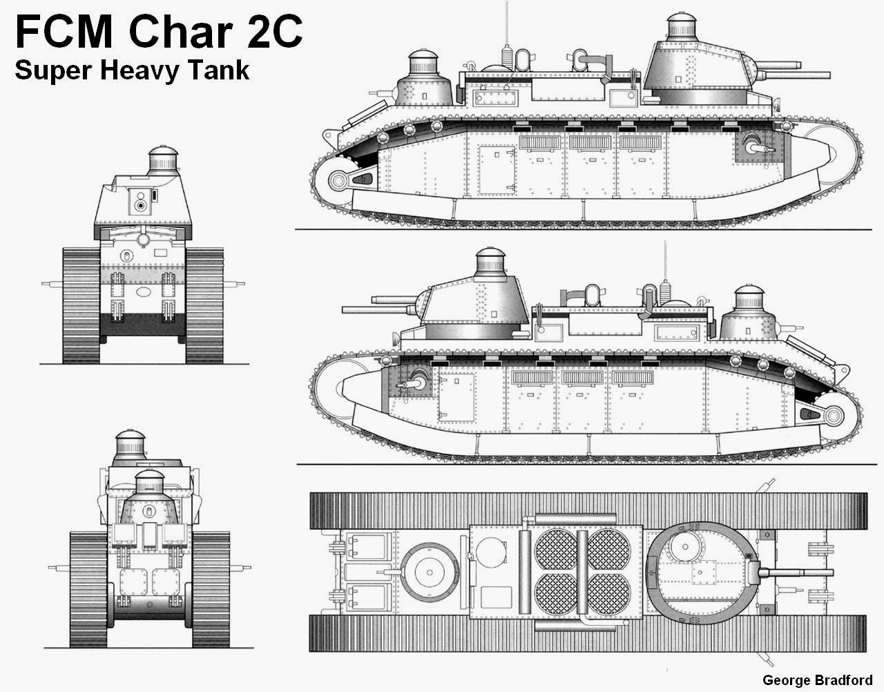 Чар 2 с. Сверхтяжелый французский танк Char 2c. Танк FCM Char 2c Франция. Французский танк Char 2c чертежи. Французский танк FCM 2c.