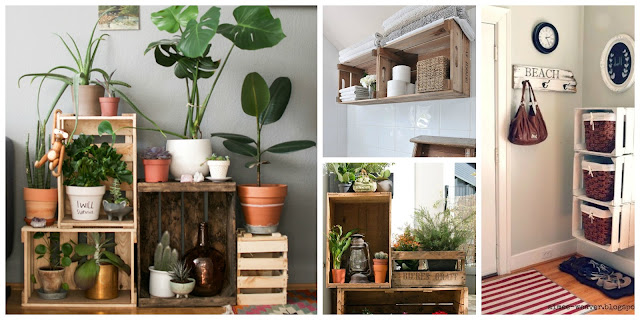 15 Idee per arredare con le cassette di legno