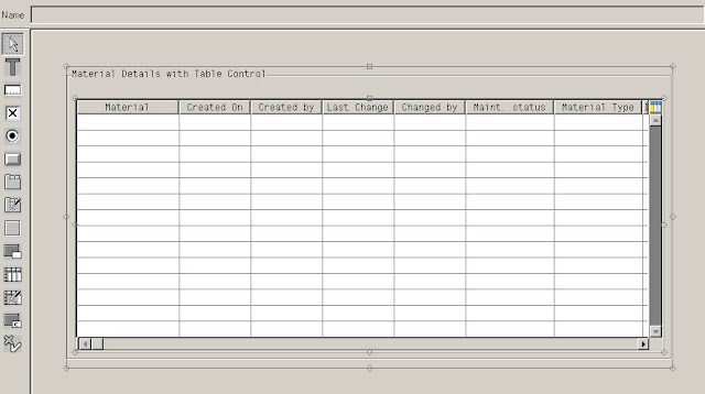 SAP ABAP 4 Tutorial: Table Control Output by Select Option Input