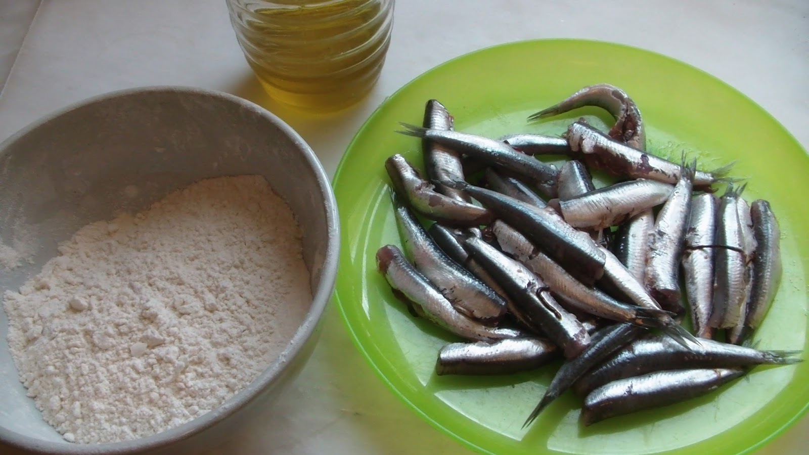 cretan recipes Fried fish in olive oil