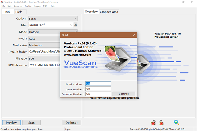 برنامج الماسح الضوئي فويسكان VueScan لعمل مسح ضوئي للمستندات والصور والأفلام والشرائح بجودة عالية الدقة