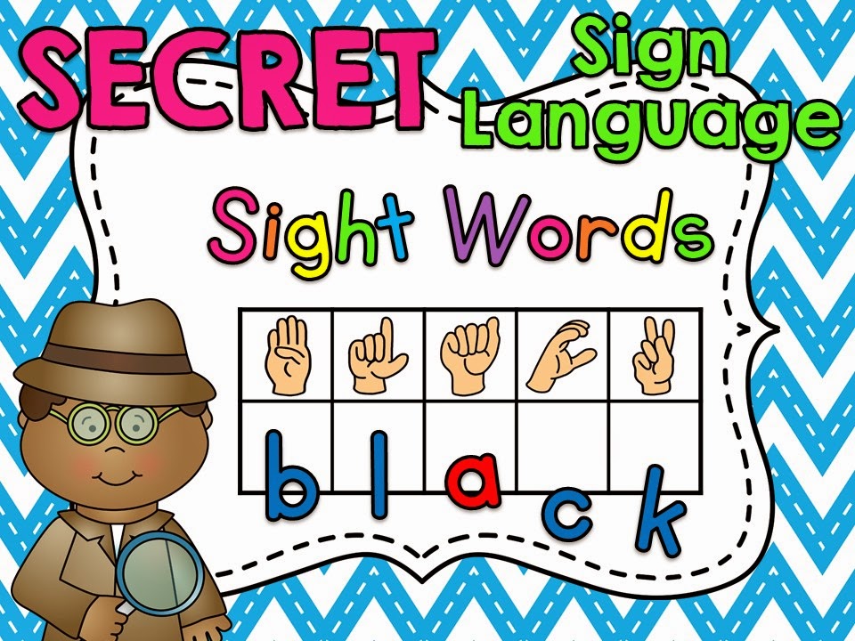 Miss Giraffe's Class: Secret Sight Words