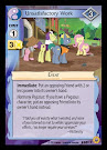 My Little Pony Unsatisfactory Work Friends Forever CCG Card